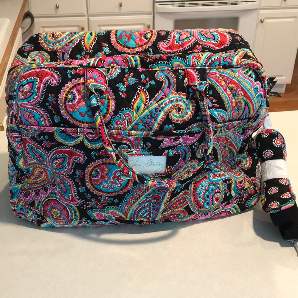 Vera Bradley Grand Traveler Parisian Paisley